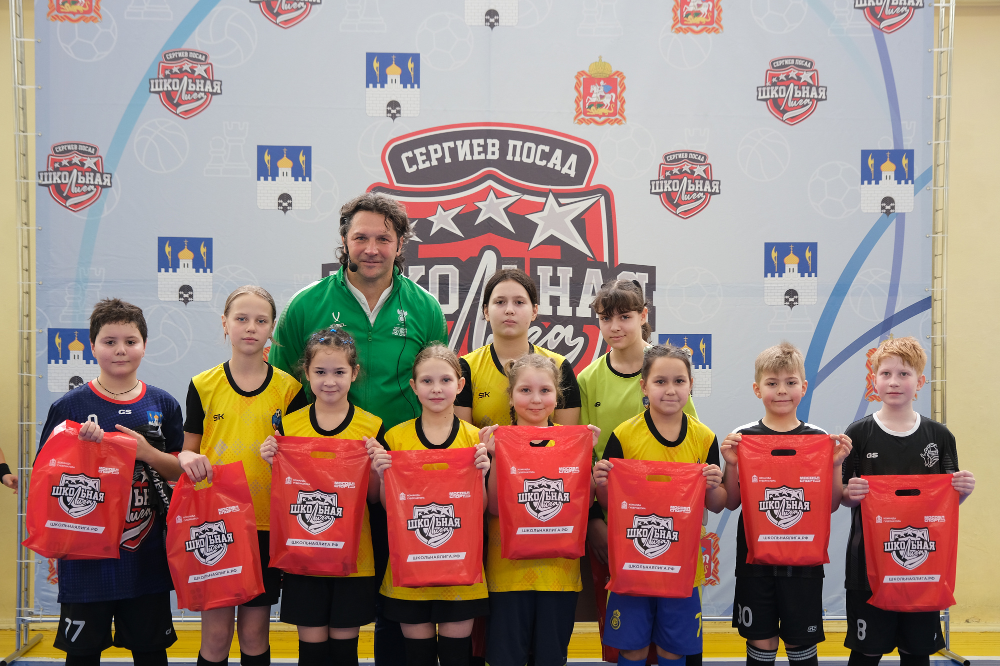 Мастер-класс по футболу Дмитрия Сенникова в Сергиевом Посаде 