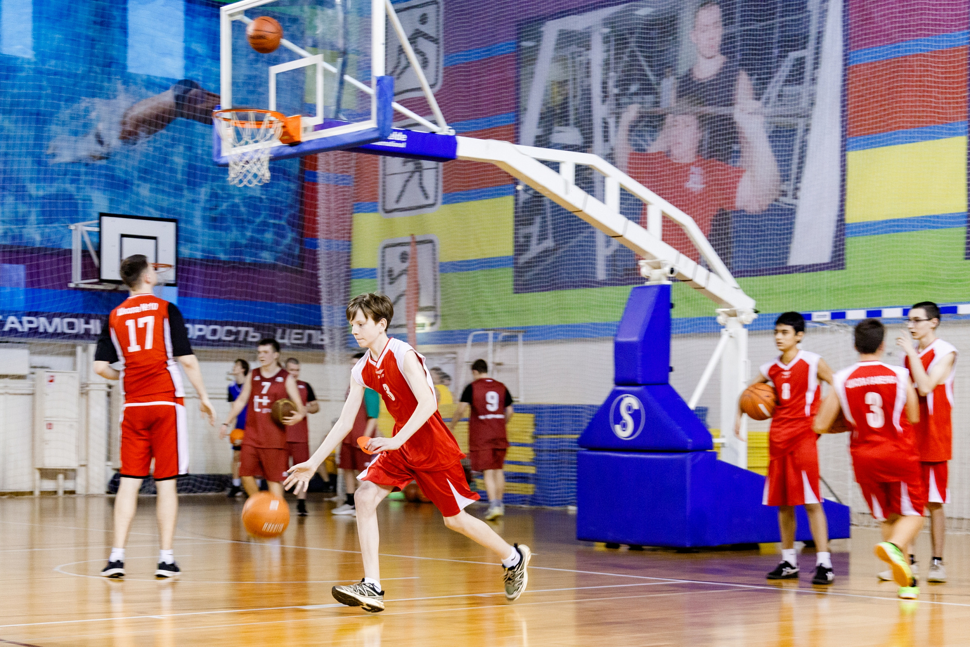 Мастер-класс по баскетболу с Владимиром Агабабьяном в Кашире